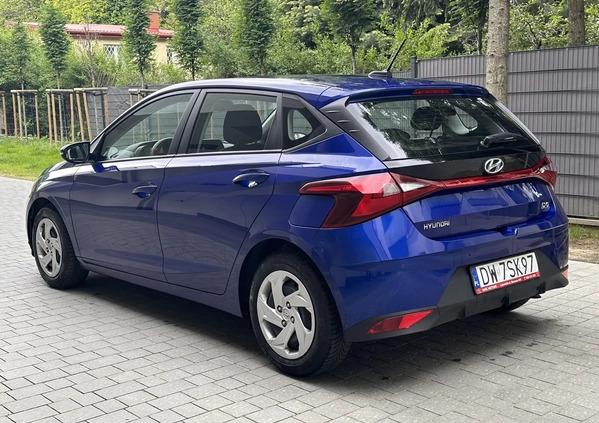 Hyundai i20 cena 56800 przebieg: 78790, rok produkcji 2022 z Bojanowo małe 211